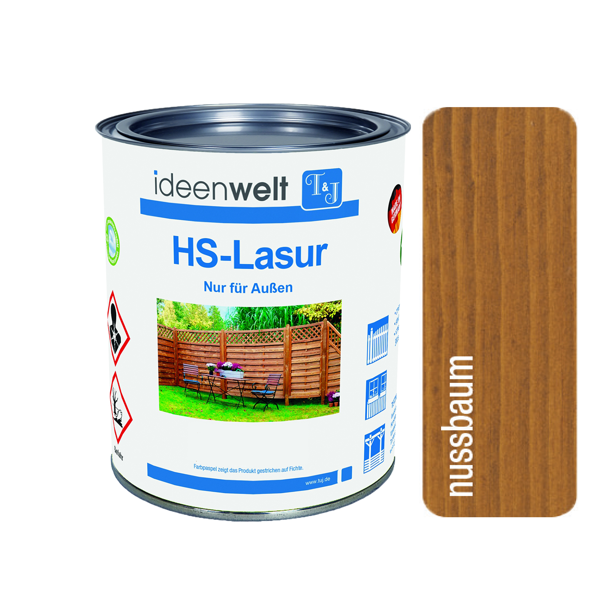 HS-Lasur, Nussbaum